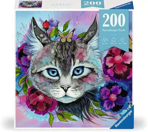 Jigsaw Puzzle Puzzle Moments: Cateye - 200 Pieces Puzzle