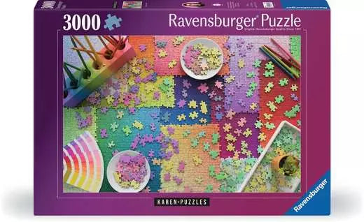 Jigsaw Puzzle Puzzles on Puzzles - 3000 Pieces Puzzle