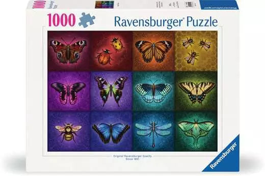 Jigsaw Puzzle Winged Things - 1000 Pieces Puzzle