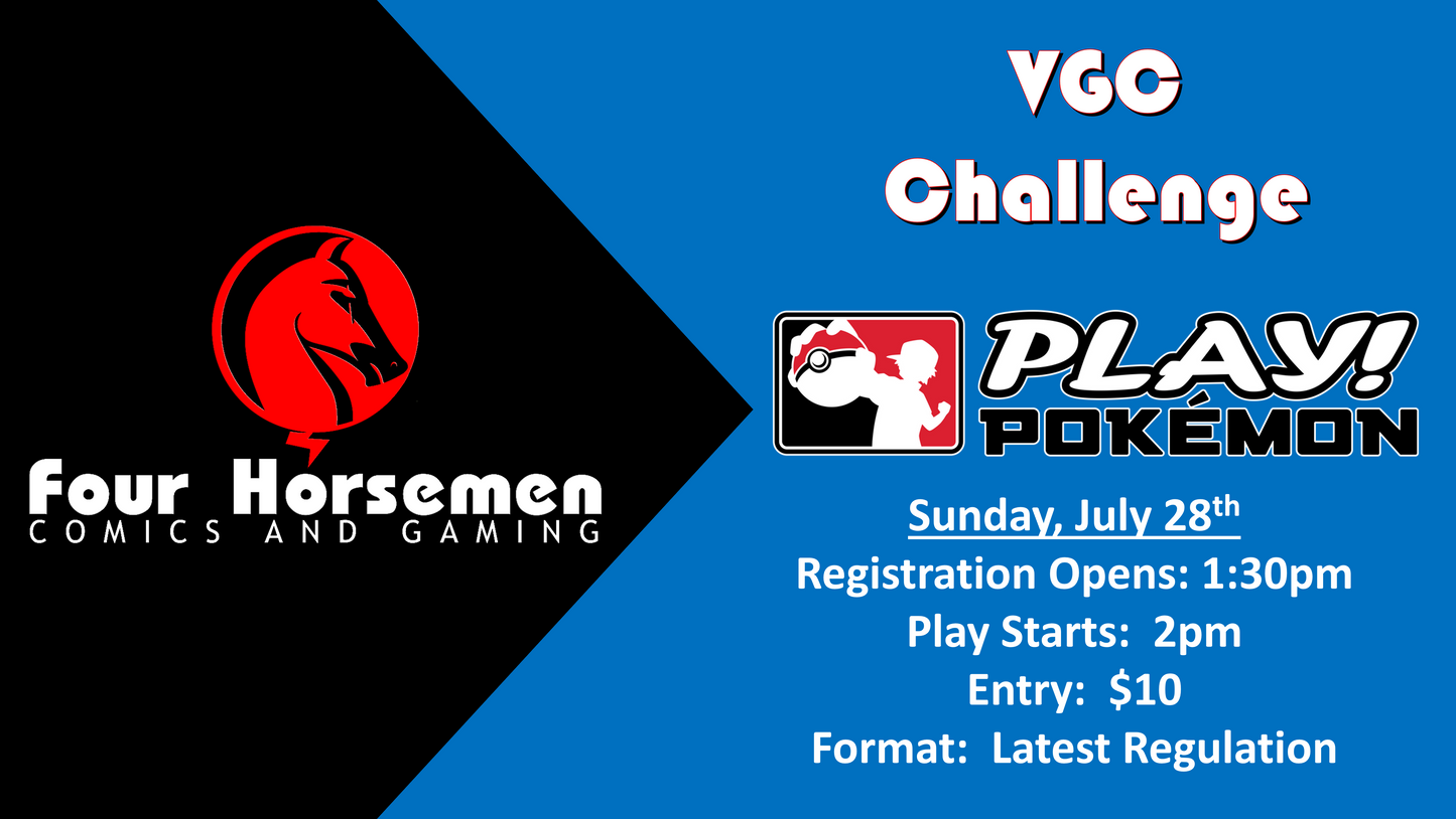 VGC  Challenge, July 28, 2024