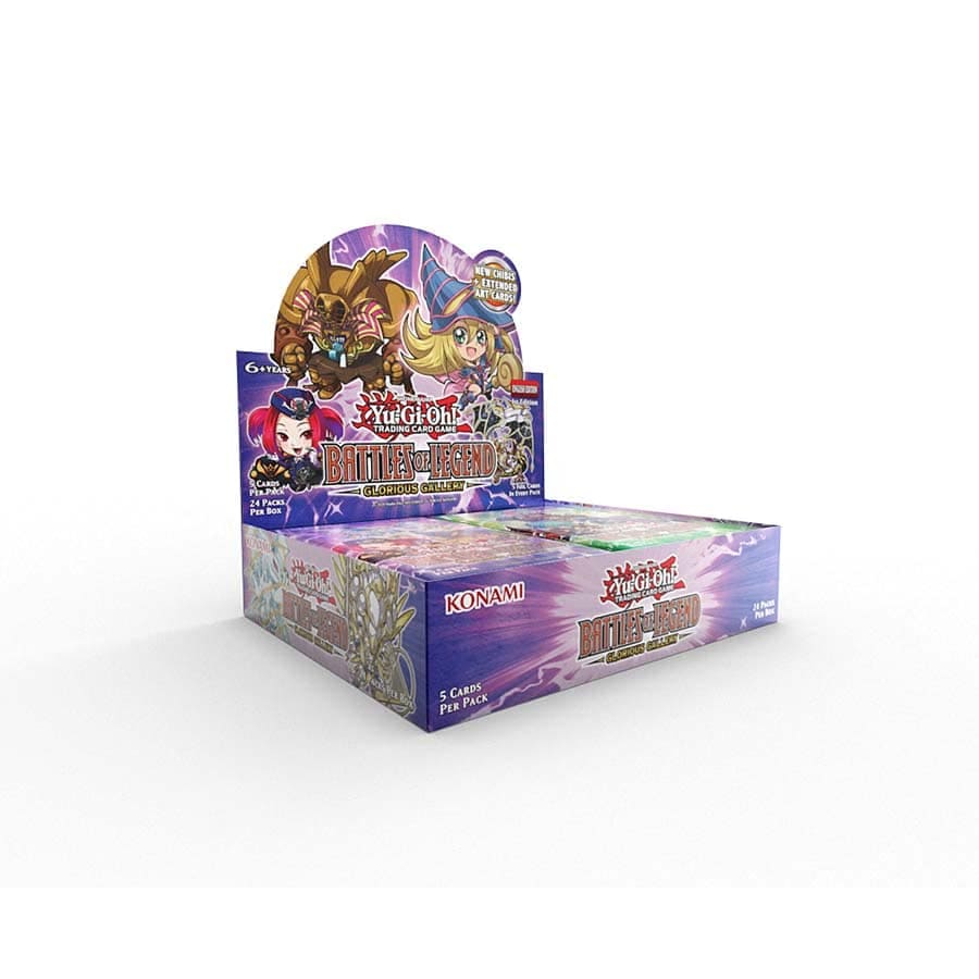 Yu-Gi-Oh: Battles of Legend: Glorious Gallery Booster Display