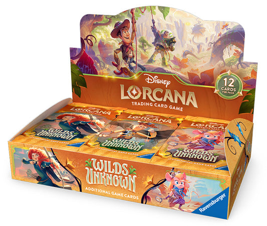 Lorcana TCG: Wilds Unknown - Booster Display Box (Local Pick-Up)