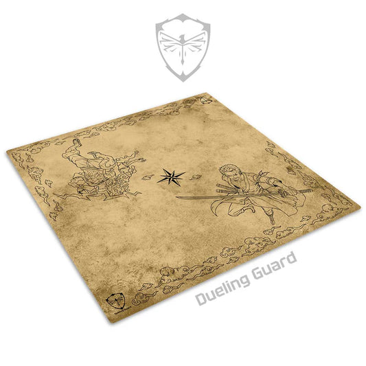 Dreamchasers   2-Player   Stitched   Edge   Playmat   -   Tan