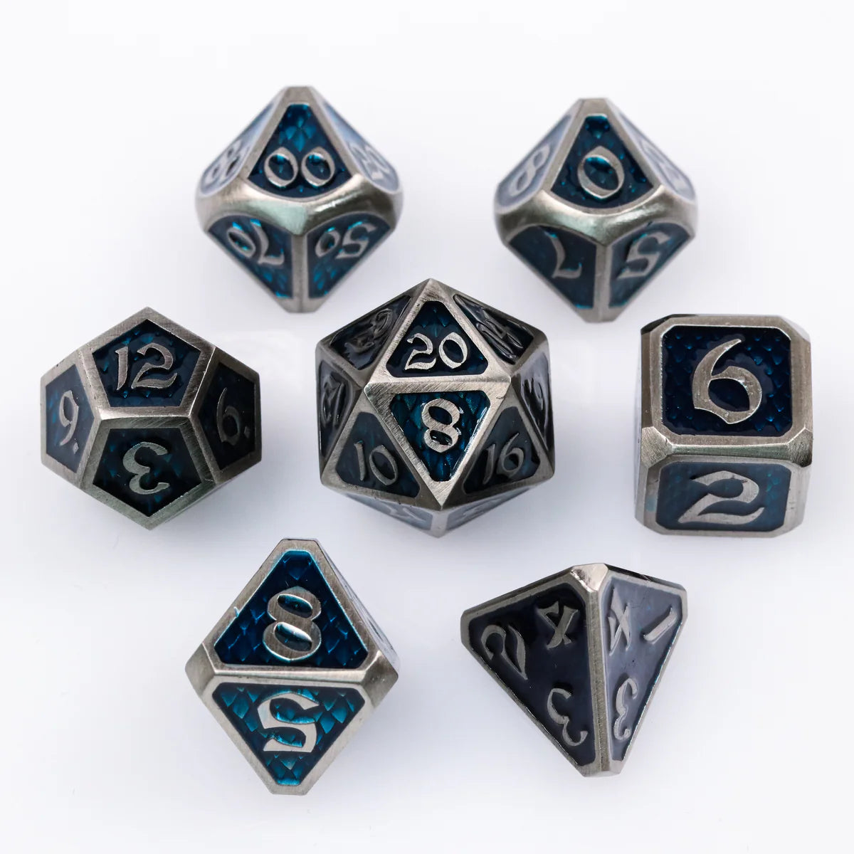 7pc RPG Set - Drakona Gemtooth - Batholain