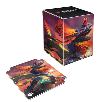 The Lost Caverns of Ixalan Pantlaza, Sun-Favored 100+ Deck Box for Ma Four Horsemen Comics and Gaming of Robinson Township The Lost Caverns of Ixalan Pantlaza, Sun-Favored 100+ Deck Box for Ma Four Horsemen Comics and Gaming of Robinson Township