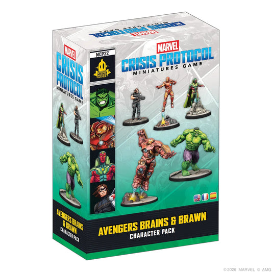 Marvel Crisis Protocol – Avengers Brains & Brawn Character Pack