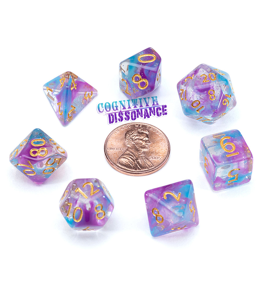 7 Die Set: Cognitive Dissonance 12mm Mighty Tiny Dice