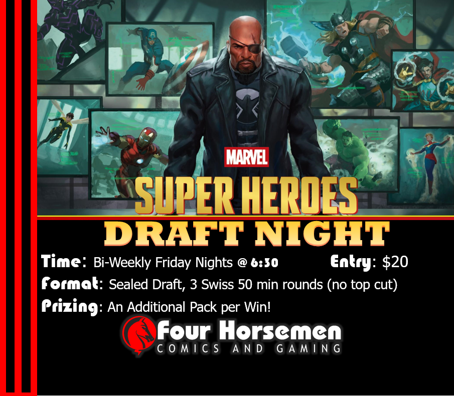 MTG Marvel Superheroes Draft Night