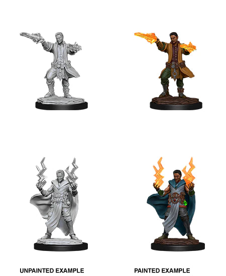 D&D Nolzur's Marvelous Miniatures: Human Sorcerer (Male)