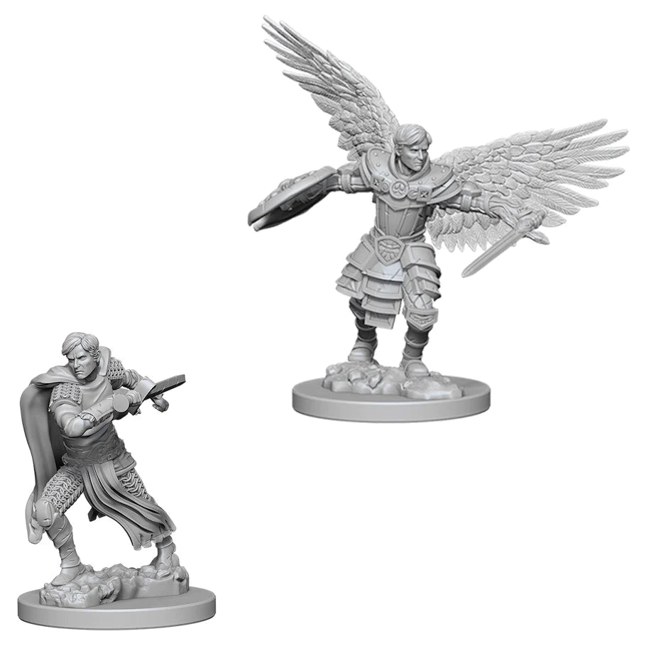 D&D Nolzur's Marvelous Miniatures: Aasimar Fighter (Male)