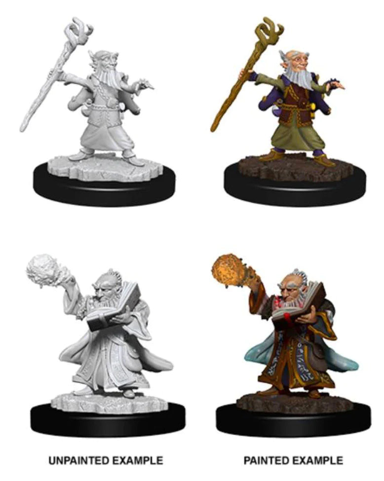 D&D Nolzur's Marvelous Miniatures: Gnome Wizard (Male)