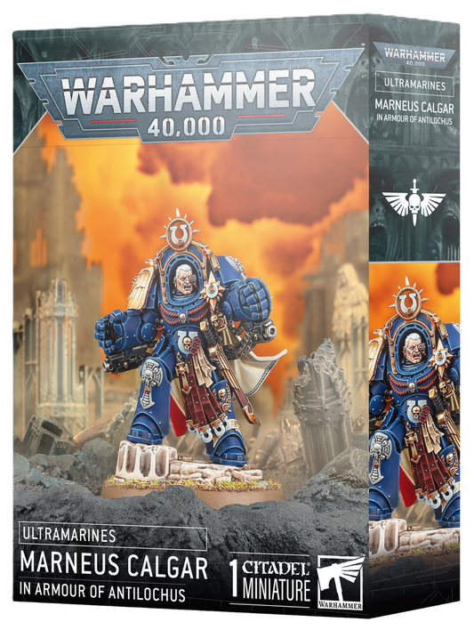 Warhammer 40k - Ultramarines: Marneus Calgar in Armour of Antilochus