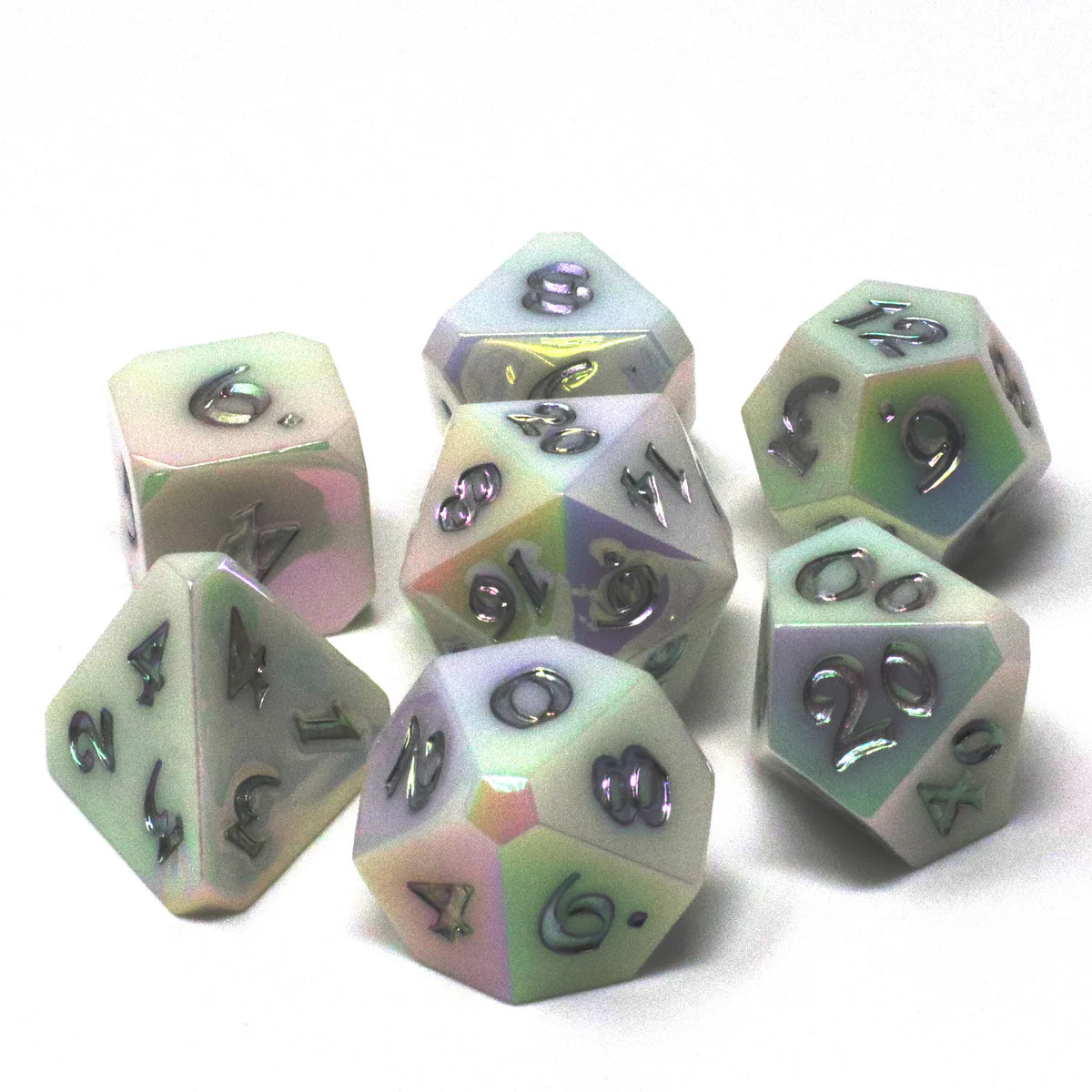 7 Piece RPG Set - Silver Linings