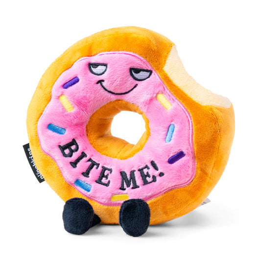 "Bite Me" Plush Donut