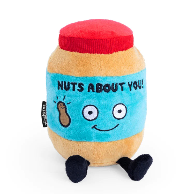 "Nuts About You" Plush Peanut Butter Jar