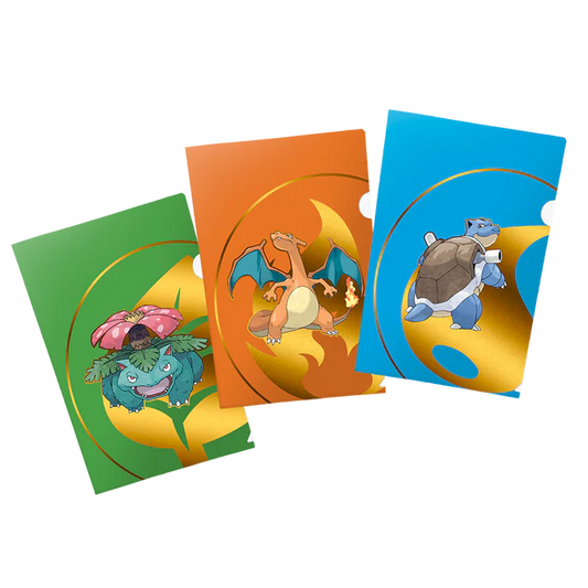 Charizard, Blastoise, Venusaur Tournament Folios for Pokemon
