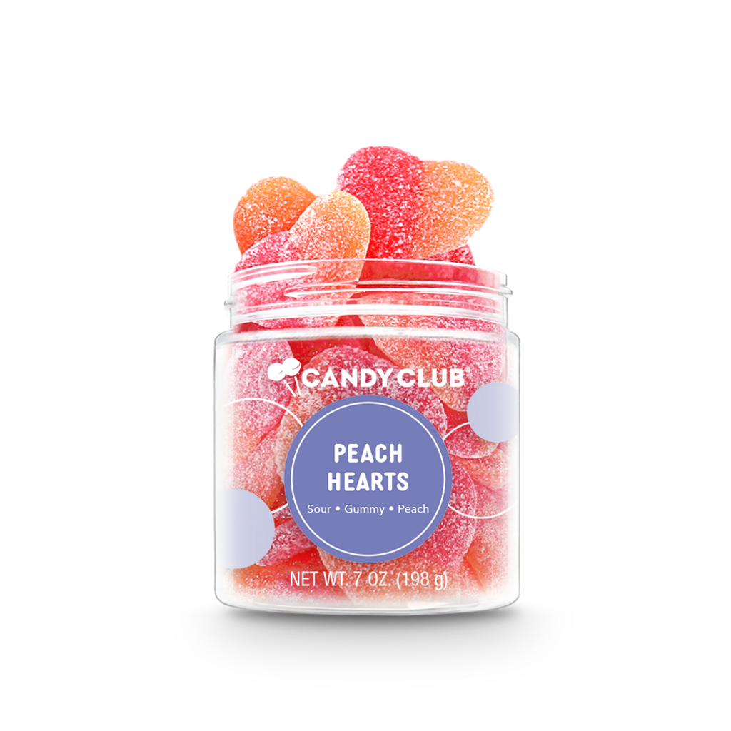 Candy Club - Peach Hearts