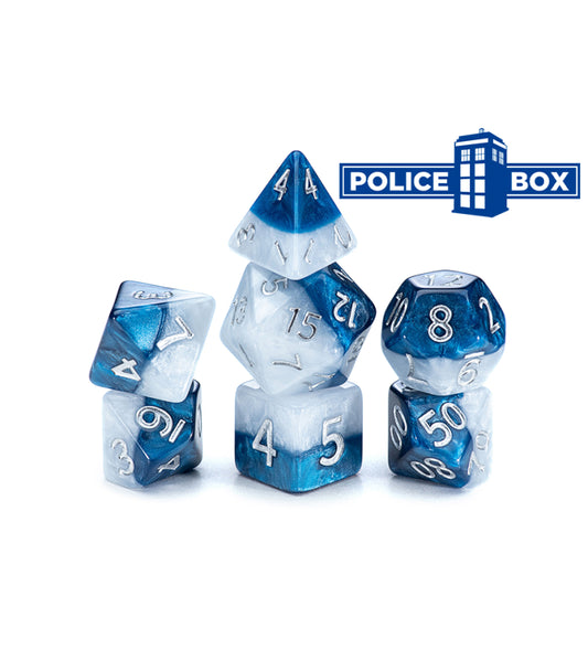 “Police Box” Halfsies Dice