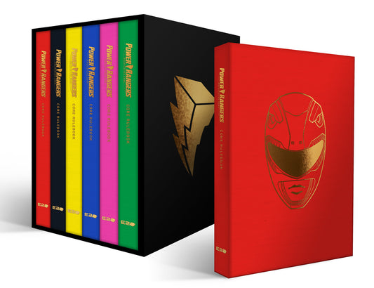 Power Rangers Roleplaying Game Limited 6-Player Core Rulebook Set