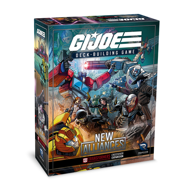 G.I. JOE Deck-Building Game New Alliances - A Transformers Crossover Expansion