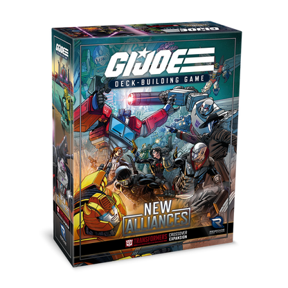 G.I. JOE Deck-Building Game New Alliances - A Transformers Crossover Expansion