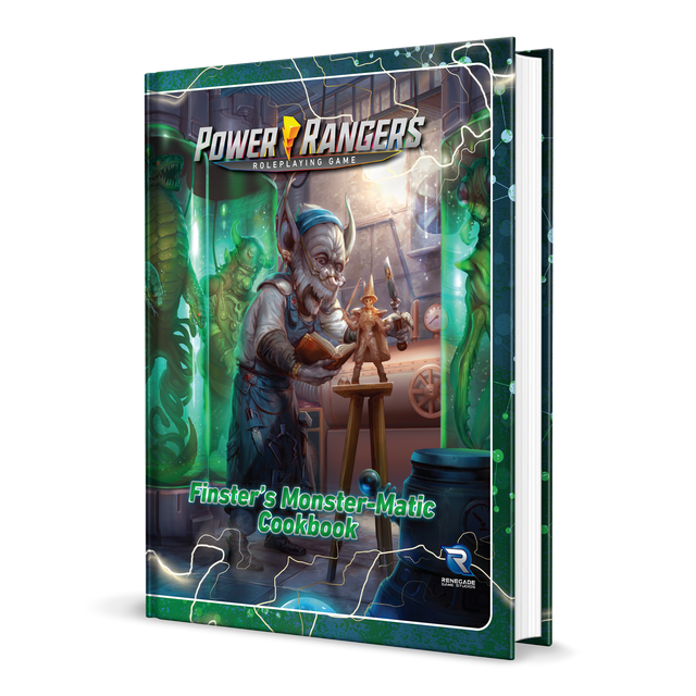 Power Rangers Roleplaying Game Finster's Monster-Matic Cookbook Sourcebook