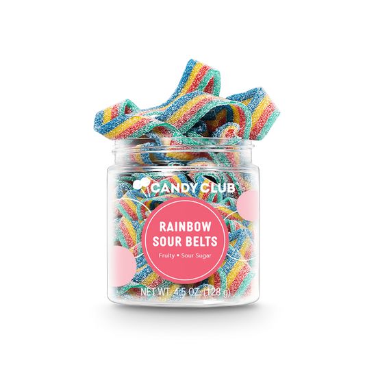 Candy Club -   Rainbow Sour Belts