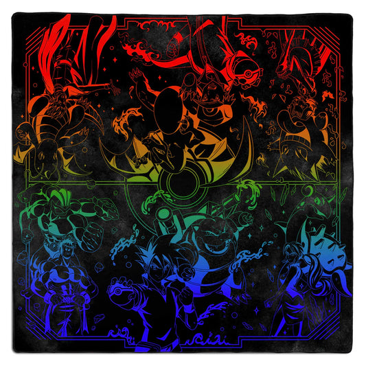 Rivals   2-Player   Stitched   Edge   Playmat   -   Glow