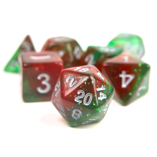 RPG Dice Set (7): Lotus Glowworm