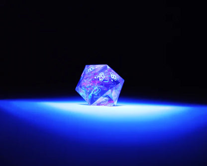 RPG Dice Set (7): CLoak & Dagger - Purple