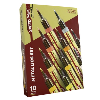 Army Painter: Speed Paint Markers - Metallics Set