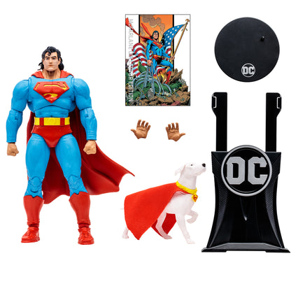 DC Multiverse McFarlane Collector Edititon Superman & Krypto, Return of Superman AF