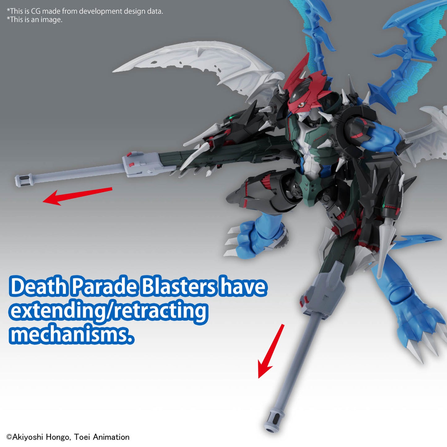 Digimon Amplified Paildramon Figure Model Kit