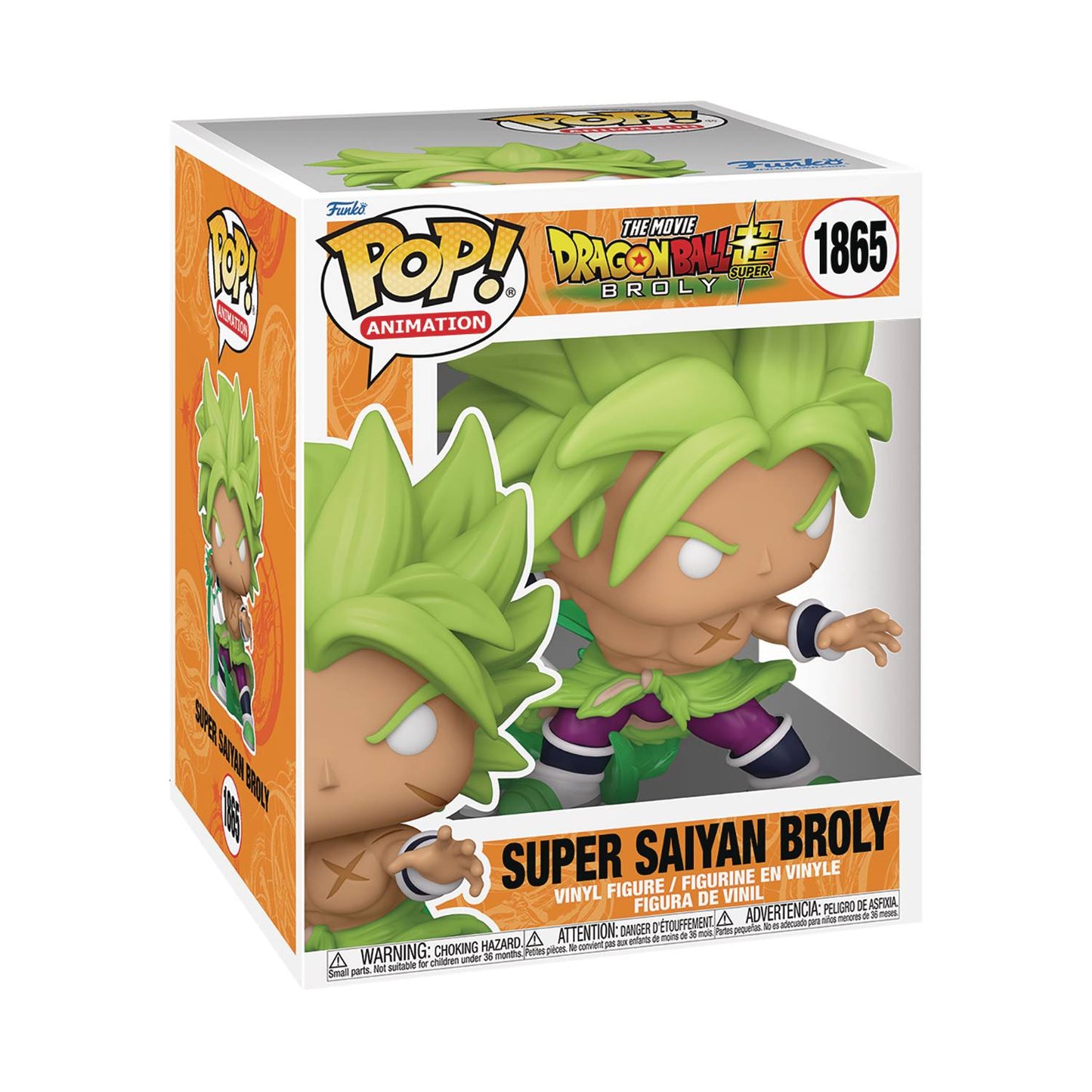 Pop Super Dragon Ball Super Broly SS Broly 6in Figure
