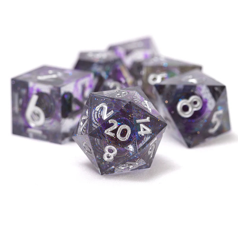 RPG Dice Set (7): Sharp Midnight