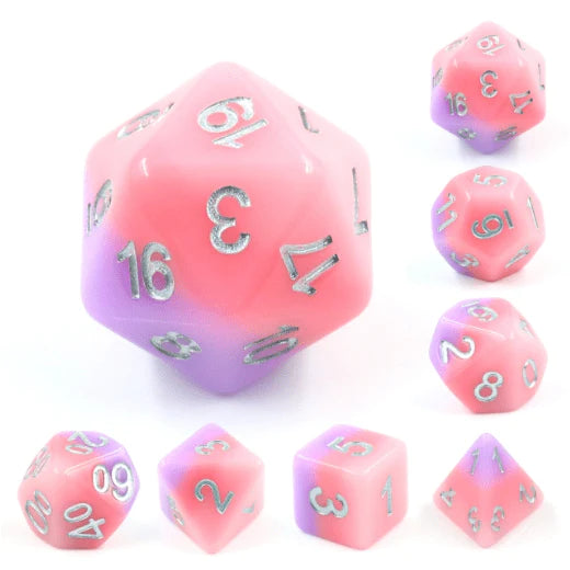 Foam Brain Games: Slumber Rose RPG Dice Set
