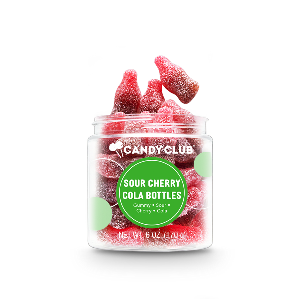 Candy Club -  Sour Cherry Cola Bottles