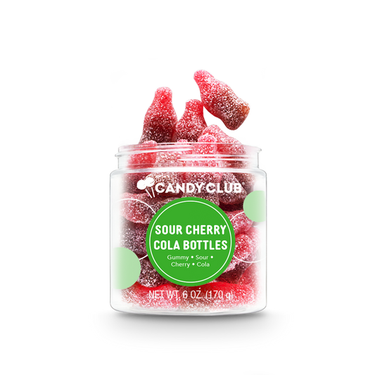 Candy Club -  Sour Cherry Cola Bottles