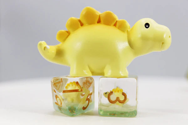 Foam Brain Games: Stegosaurus RPG Dice Set
