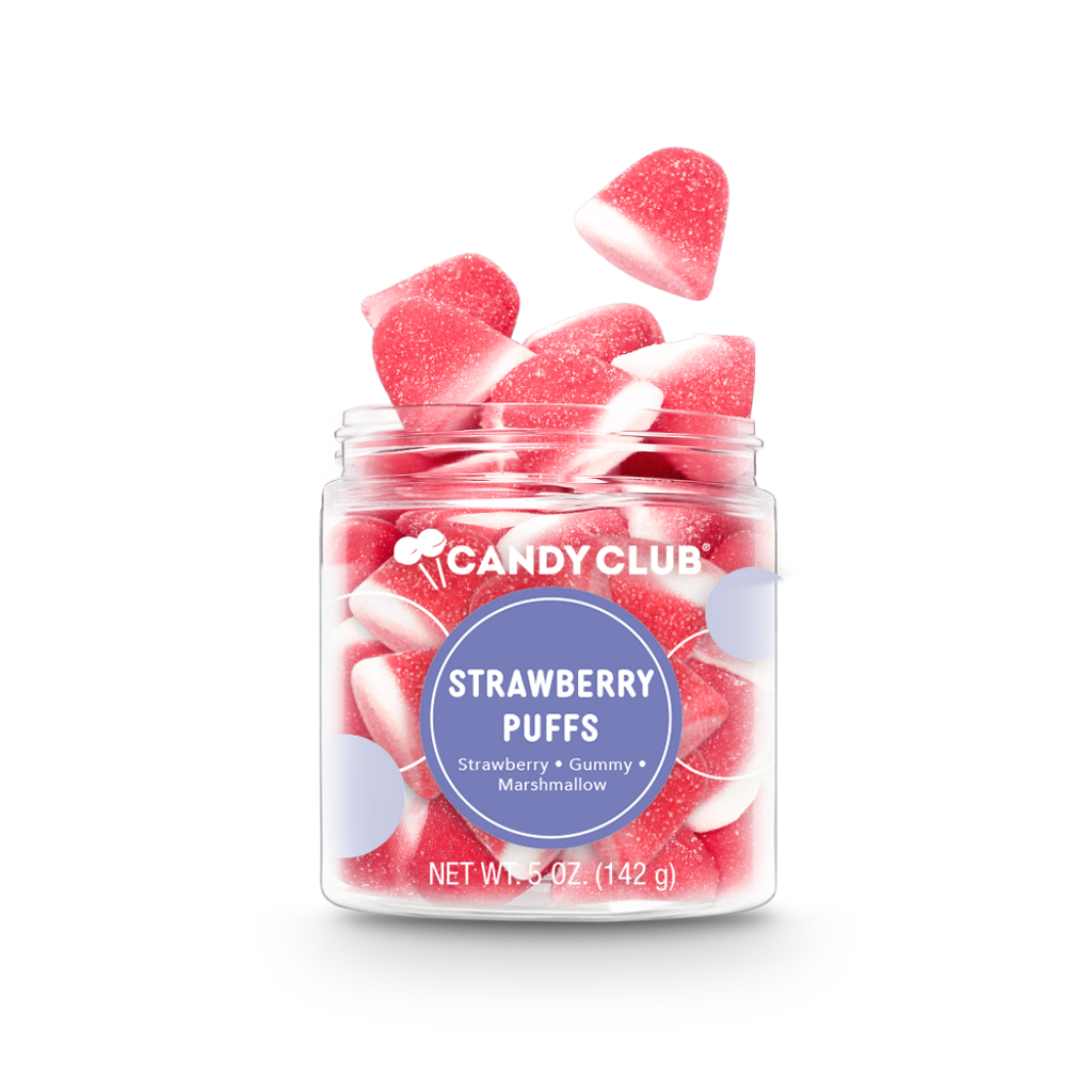 Candy Club -   Strawberry Puffs