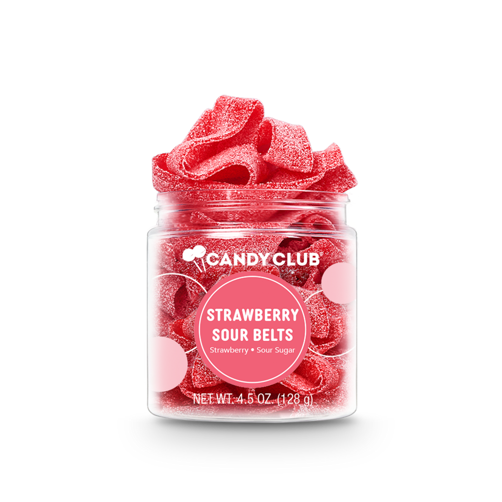 Candy Club -   Strawberry Sour Belts