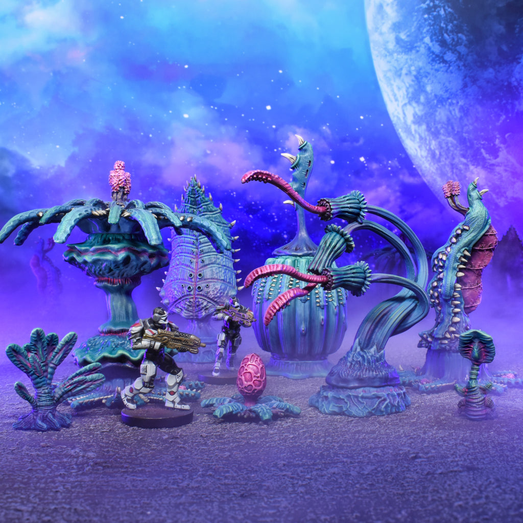 Terrain Crate: Sci-Fi Terrain - Alien Jungle