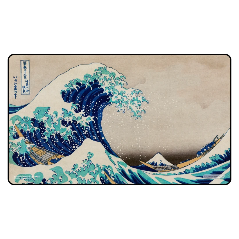 Gamehead Playmat- Great Wave of Kanagawa