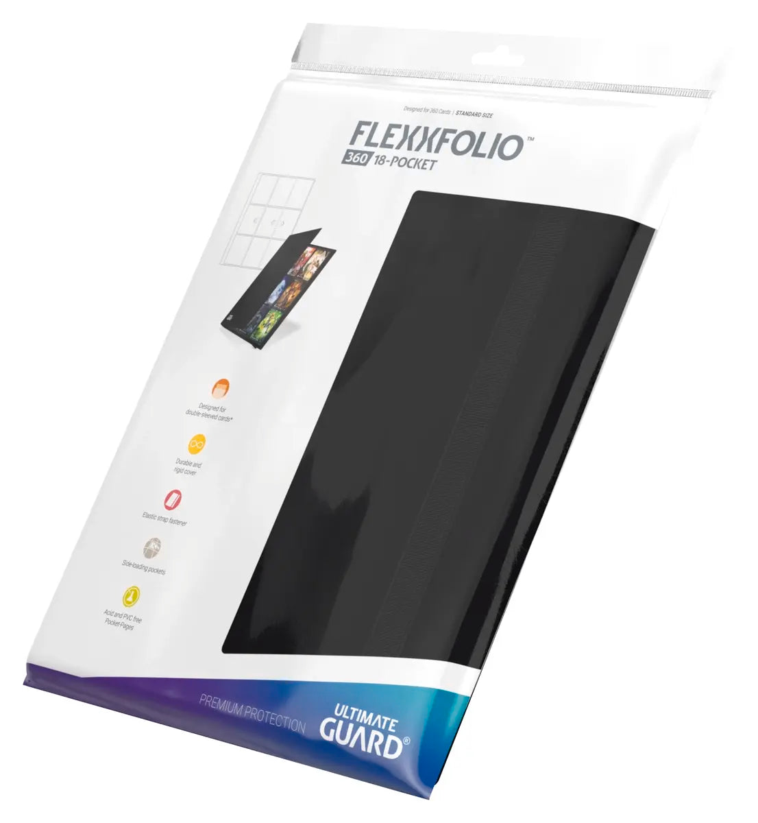 Flexxfolio: 360 - 18-Pocket Black