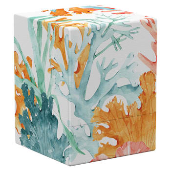 Ultimate Guard Deck Case Boulder 100+ Return to Earth Floral Places Seablue Hush