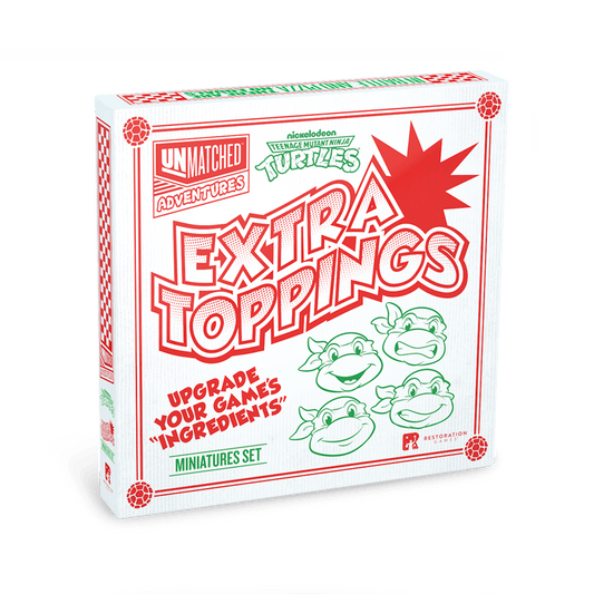 Unmatched Adventures: TMNT – Extra Toppings Miniatures Pack