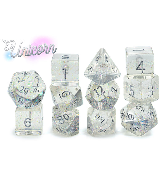 “Unicorn” Holographic Dice