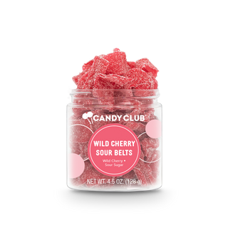 Candy Club - Wild Cherry Sour Belts