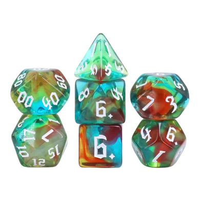 Foam Brain Games: Wind Elves RPG Dice Set