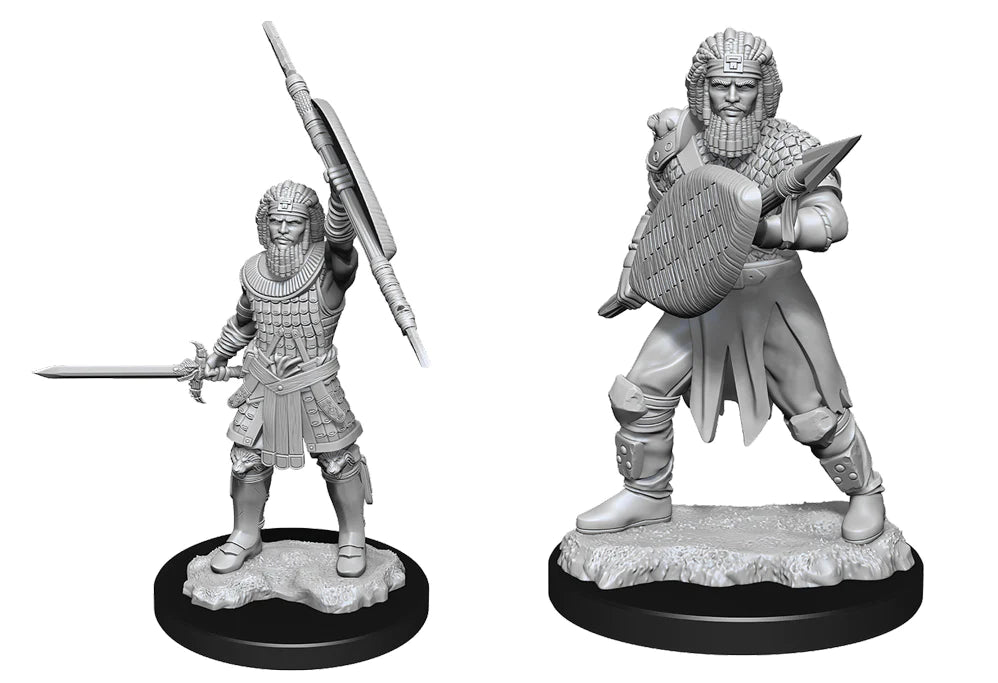 D&D Nolzur's Marvelous Miniatures: Human Fighter (Male)